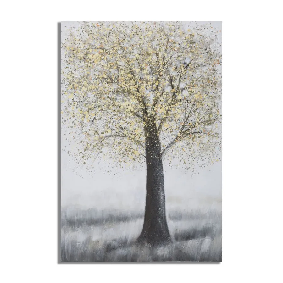 OBRAZ NA PŁÓTNIE TREE SIMPLE -A- 80X3,8X120 cm
